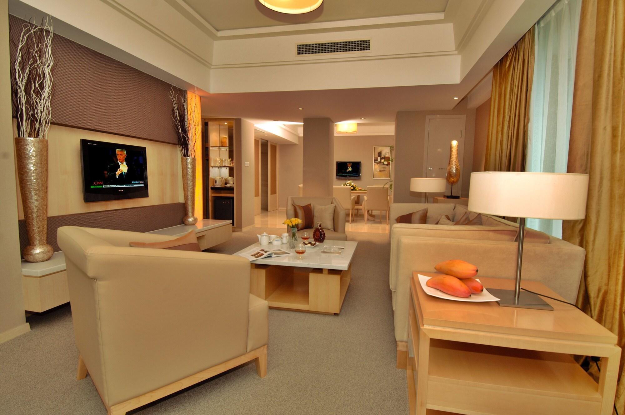 Weihai Haiyue Jianguo Hotel Eksteriør bilde