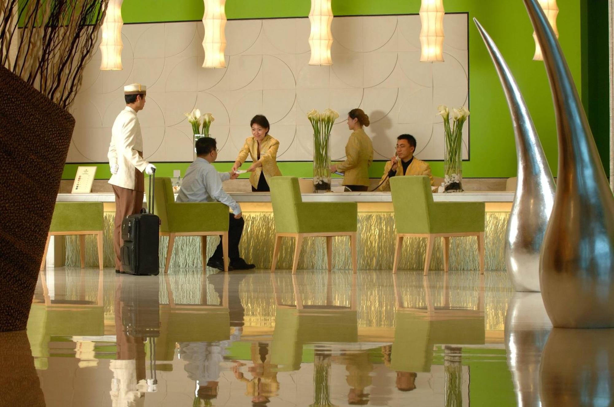 Weihai Haiyue Jianguo Hotel Eksteriør bilde
