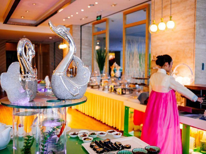 Weihai Haiyue Jianguo Hotel Eksteriør bilde
