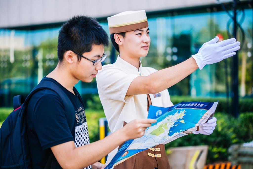 Weihai Haiyue Jianguo Hotel Eksteriør bilde