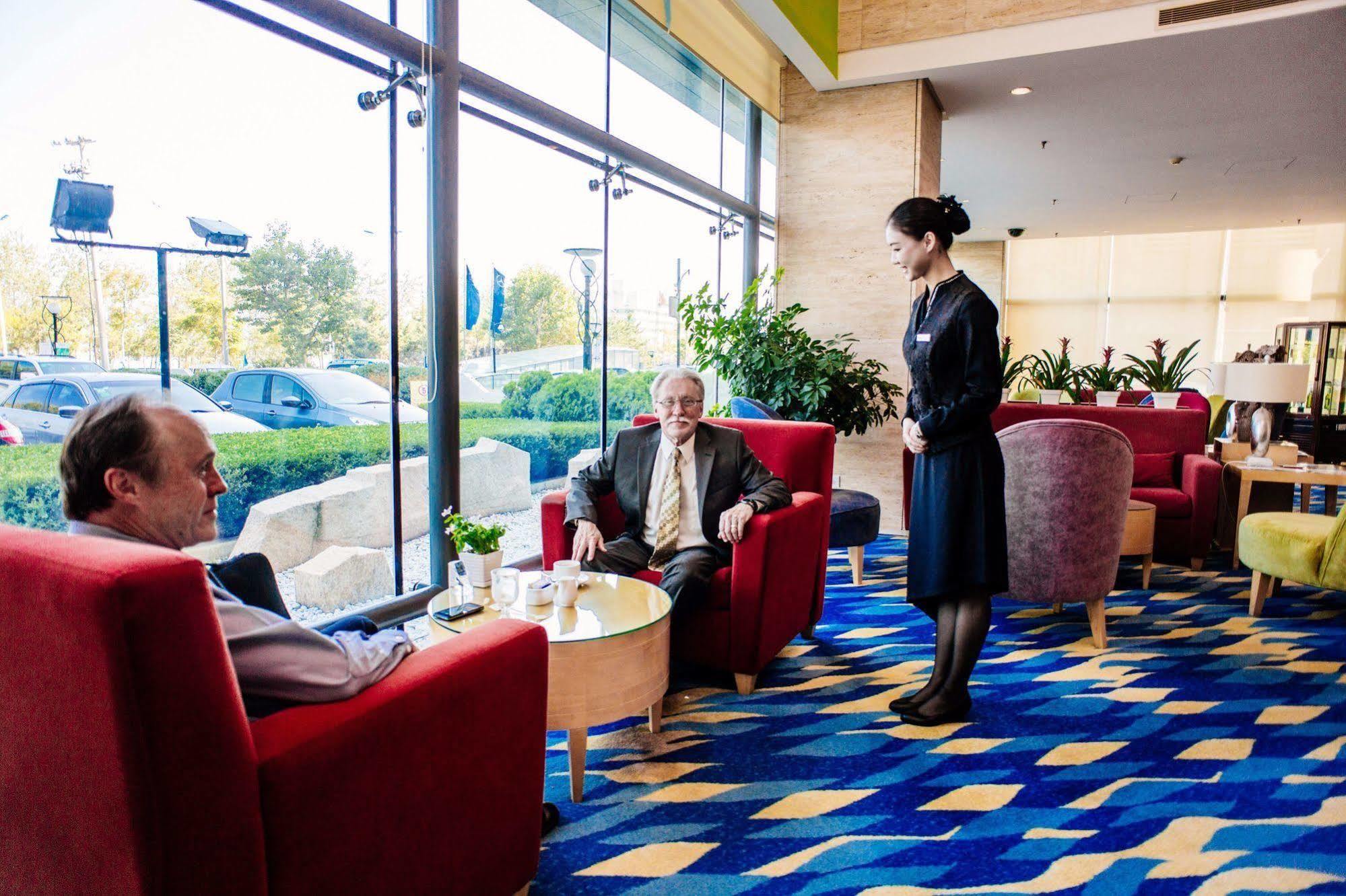 Weihai Haiyue Jianguo Hotel Eksteriør bilde