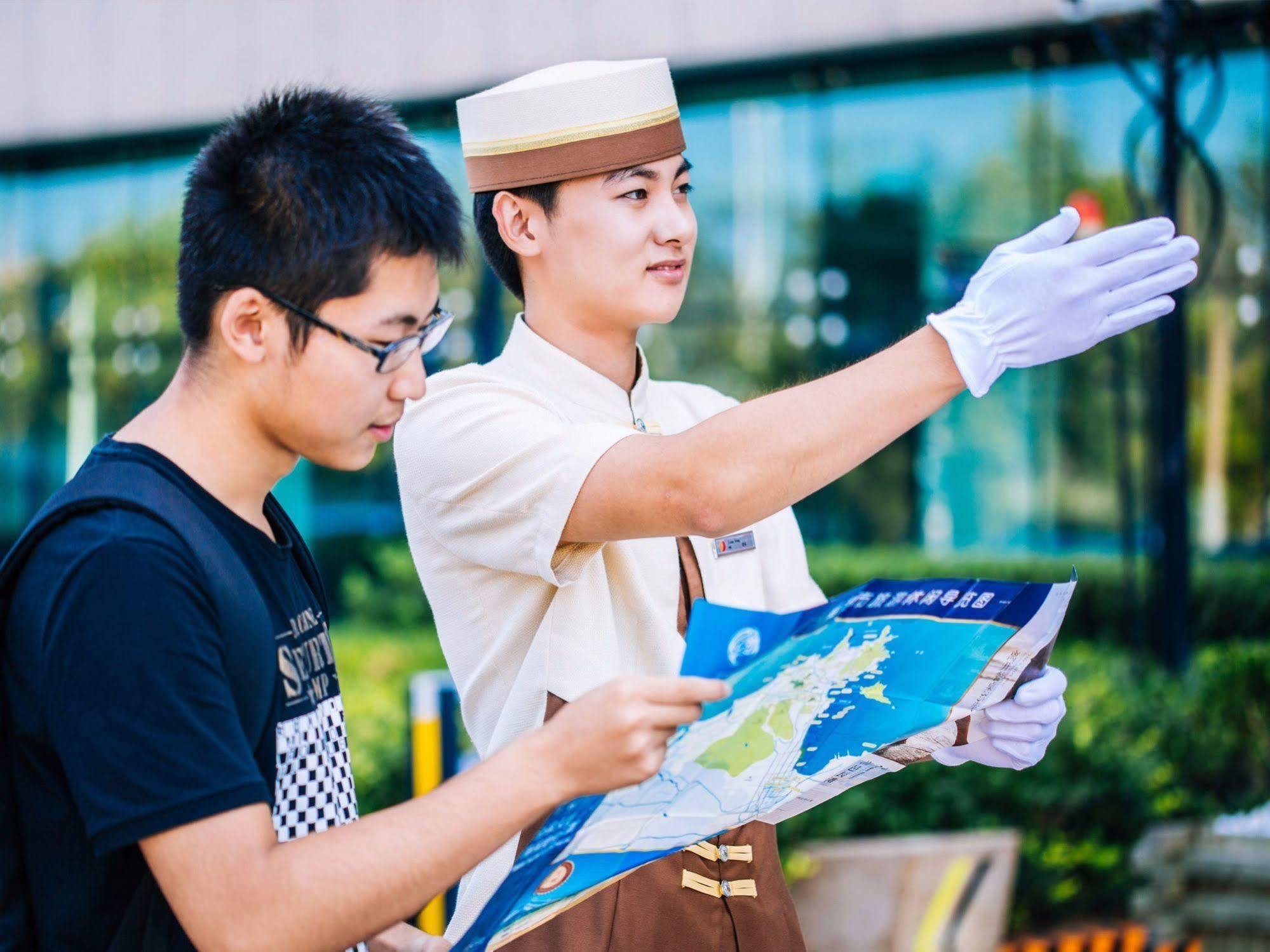 Weihai Haiyue Jianguo Hotel Eksteriør bilde